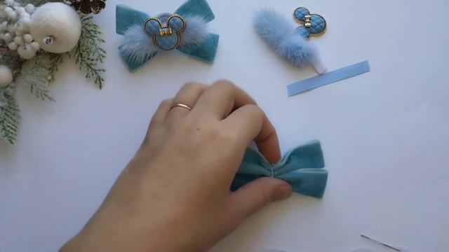 ЗИМНИЕ БАНТИКИ на Рождество. Как сделать своими руками? смотреть онлайн