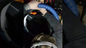 Оплетка руля леской. Наглядный пример!