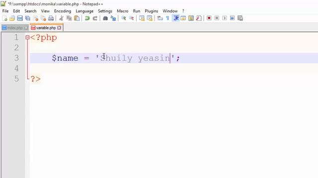PHP Basic Tutorial Bangla Part 2(Data Types and Variable) смотреть онлайн