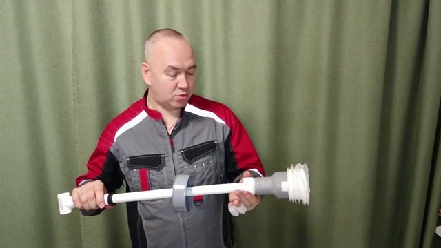 Самодельное устройство для прочистки засора в унитазе/машинка для прочистки засора/прочистка засора смотреть онлайн