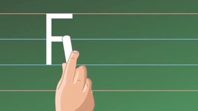 Tutorial of how to write letter F смотреть онлайн