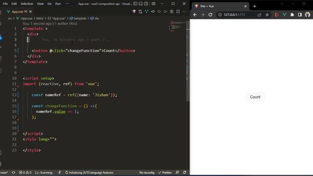 #3 Vue3 | Composition Api ref and reactive смотреть онлайн