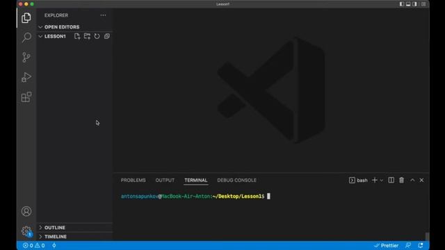 Разработка на JAVASCRIPT. Лекция №1. смотреть онлайн