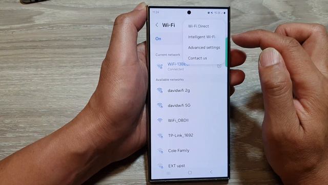 Galaxy S24/S24+/Ultra: How To Enable/Disable Wi-Fi Hotspot 2.0 Connection