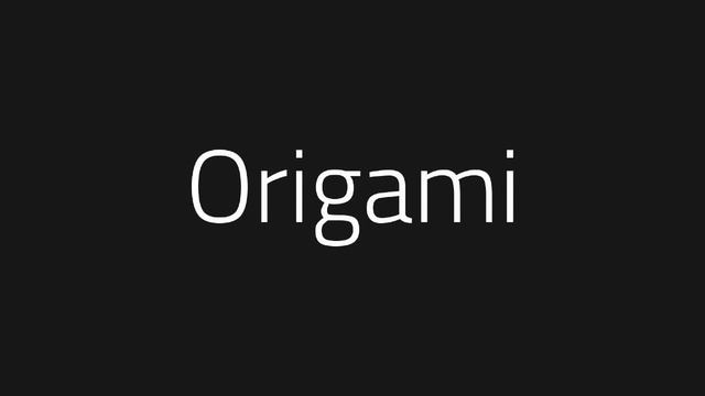 The Rare Occasions - Origami (Instrumental)