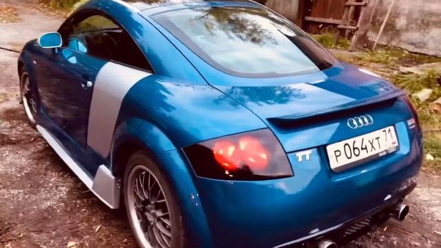 Тонирование задних фонарей Audi TT тонировочным лаком смотреть онлайн