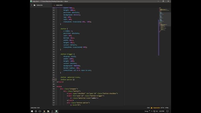 HowTo : Make Material Design FAB without JavaScript смотреть онлайн