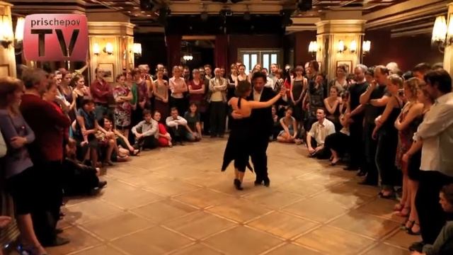 Juan Fossati & Gimena Aramburu, Russia, Moscow, Milonga "Cherchez la femme", 17.03.2010(4) смотреть онлайн