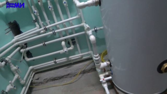 Подключил БОЙЛЕР косвенного нагрева. Система рециркуляции. Горячая вода в доме. смотреть онлайн