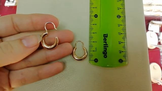 Серьги - калачи из золота смотреть онлайн