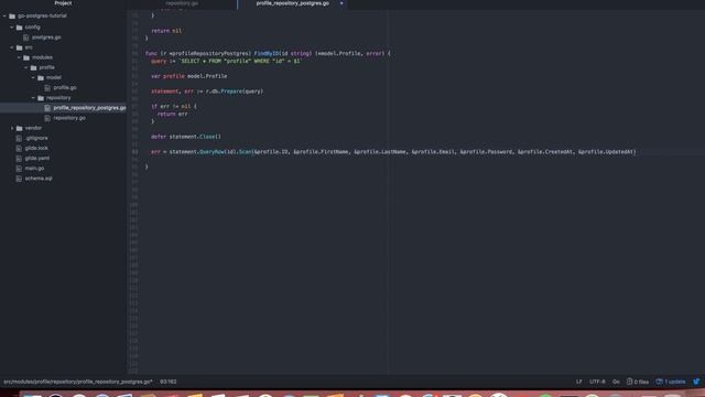 Tutorial CRUD, Golang dan Postgres #4 смотреть онлайн