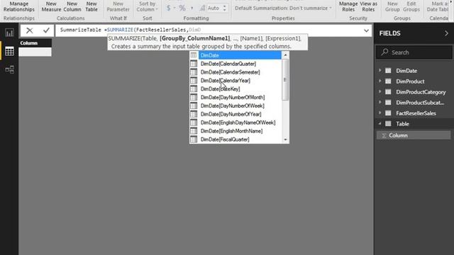 Summarize in DAX | Summarize in Power BI | DAX Summarize examples смотреть онлайн