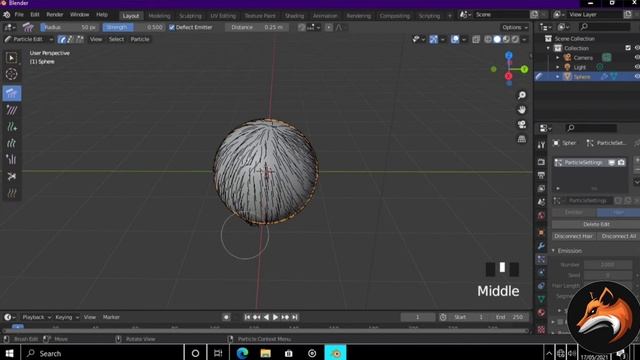 How to make Fur in Blender with in 2 Minute смотреть онлайн