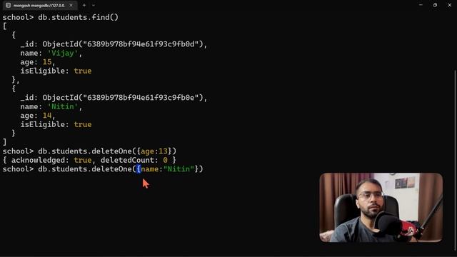 How to delete documents in MongoDB ( DeleteOne vs DeleteMany in MongoDB ) смотреть онлайн