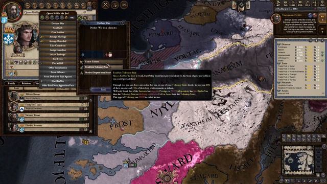 Lets Play Crusader Kings 2: Warhammer Geheimnisnacht (Norscan Merchants) #8 смотреть онлайн