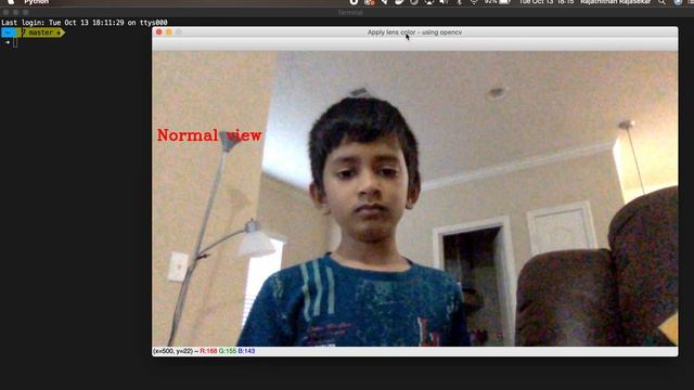 Apply contact lens to eyes using Dlib смотреть онлайн
