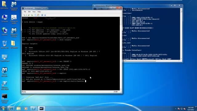 MS12-027 MSCOMCTL ActiveX Buffer Overflow Metasploit Demo[ipv6].mp4 смотреть онлайн