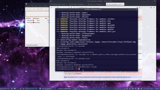 Orgullo y satisfacción: Instalar Arch Linux usando la ISO Live de EndeavourOS (o similar). смотреть онлайн