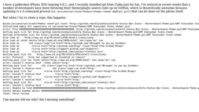 Apple: Using git on the iPhone смотреть онлайн