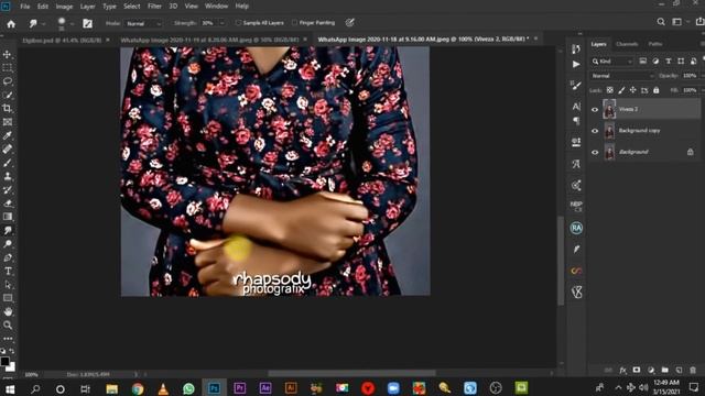 PHOTO RETOUCHING IN PHOTOSHOP (ACHIEVE OILY SKIN) смотреть онлайн