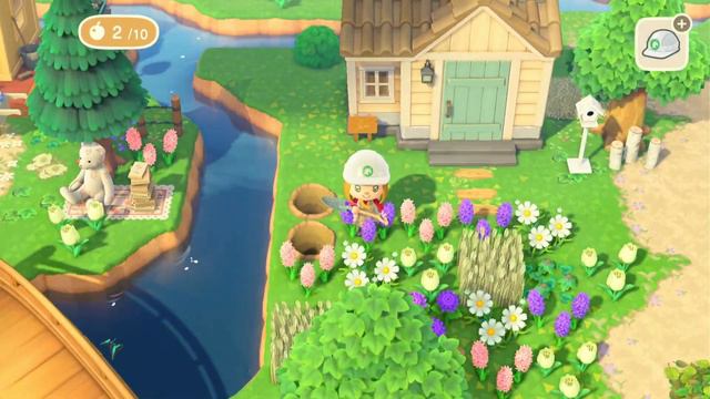 Natural Neighborhood Speed Build | Neighborhood Design Ideas | ACNH | Animal Crossing New Horizons смотреть онлайн
