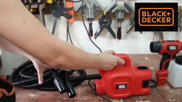 Black and Decker HVLP400 450-watt Electric Paint Sprayer Review (sponsored video) смотреть онлайн