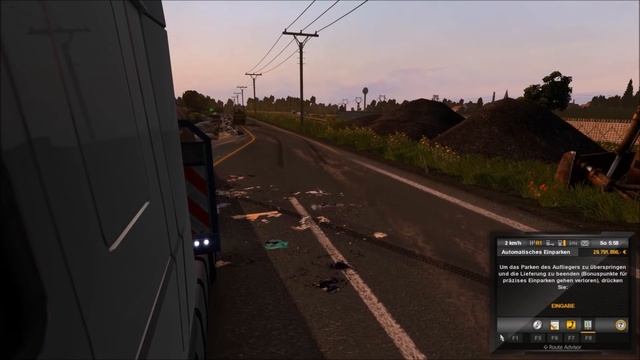 ETS2 v1.27 New Unloading Zone v1.0 Construction site