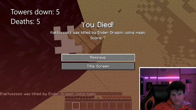 Noob Vs End | Killing Ender Dragon With a Wooden Sword | Kaktus смотреть онлайн