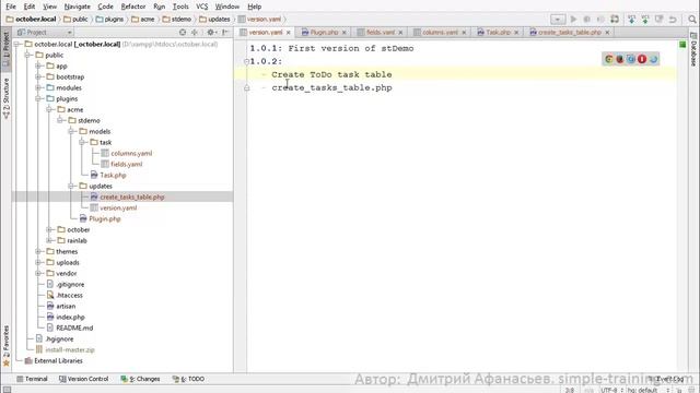 #3 October CMS - Создание модели для компонента смотреть онлайн