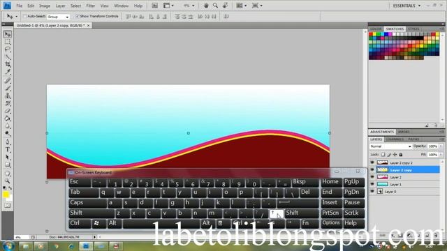 Cara Desain Spanduk 300x100 Mengunakan Photoshop CS4 смотреть онлайн