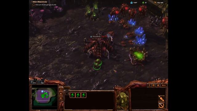StarCraft II Ep 1 Learning the basics of a classic смотреть онлайн