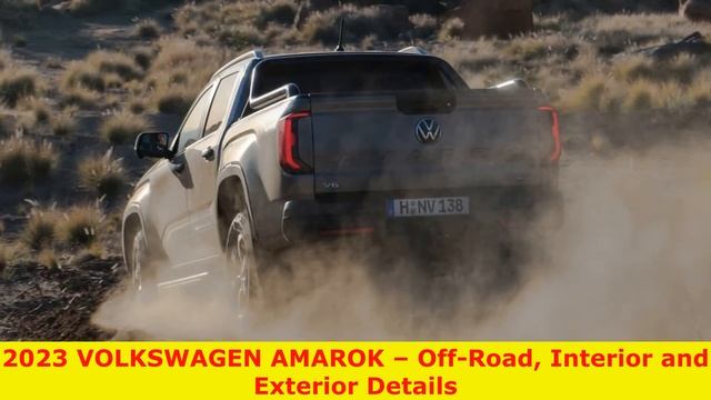 2023 VOLKSWAGEN AMAROK ,  Off-Road, Interior And Exterior Details