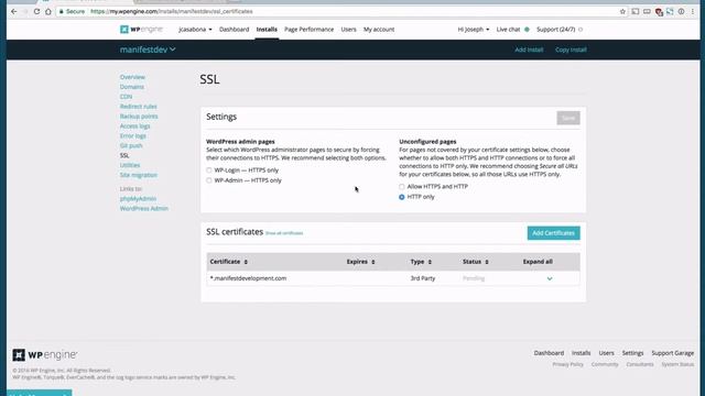 Installing SSL Certificates with WP Engine & Let's Encrypt смотреть онлайн