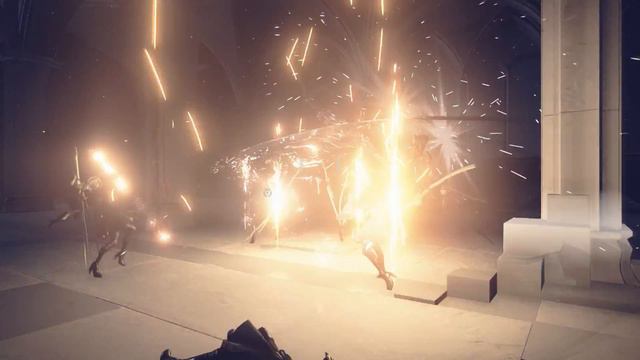 9S vs 2B Boss Battle with A Beautiful Song (NieR: Automata) смотреть онлайн