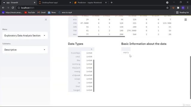 Machine Learning Web App Portfolio Project || Streamlit || Part - 2/6 смотреть онлайн