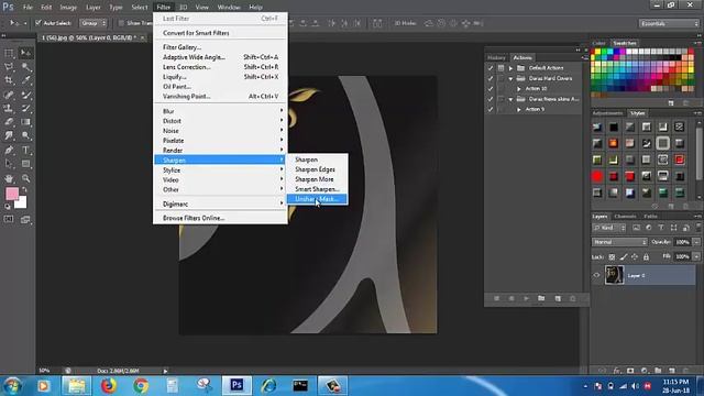 How to sharp image in photo shop смотреть онлайн