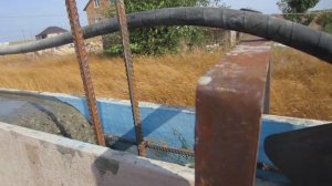 Строительства забора из ракушечняка, часть 3