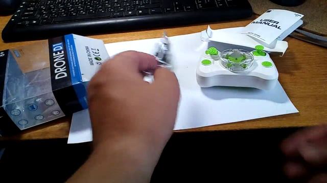 Микрокоптер JJRC DHD D1. Обзор в описании. Распаковка смотреть онлайн