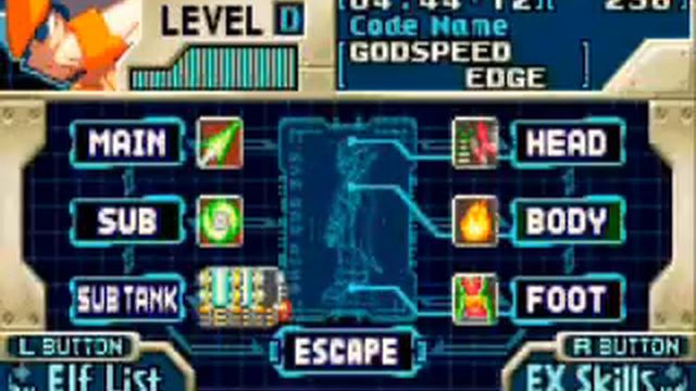 MegaMan Zero 3 EX Skills смотреть онлайн