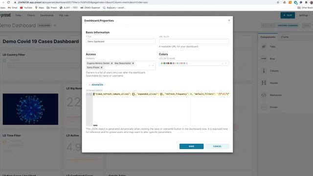 Preset / Apache Superset (incubator) how to setup default values on Filter смотреть онлайн