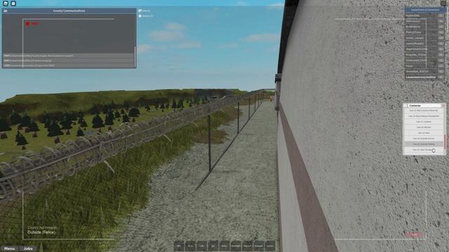 SECURITY CAMERA UPDATE!! Roblox County Jail RP смотреть онлайн