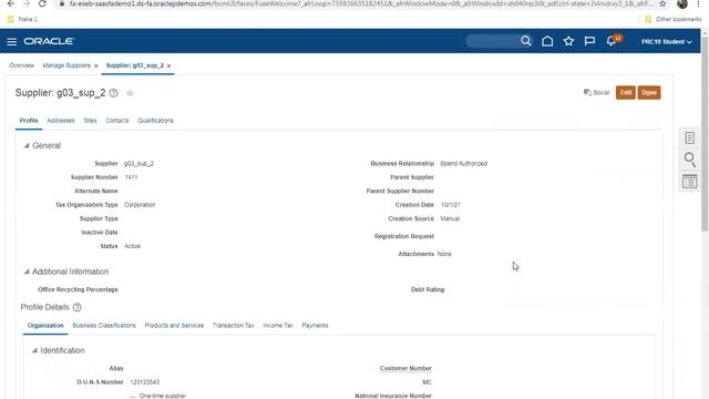Fusion Supplier Portal смотреть онлайн