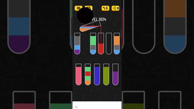 Water Sort Puzzle (level 1024)