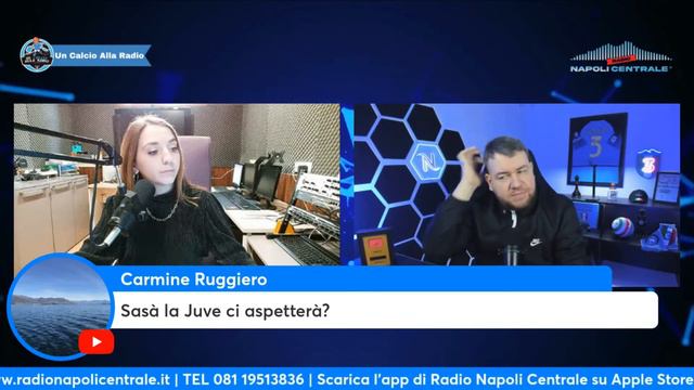 UN CALCIO ALLA RADIO 1/3: NAPOLI AL LAVORO VERSO LA GARA DI DOMENICA CONTRO LA JUVENTUS