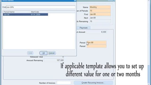 How to use Accounts Payables (AP) invoice recurring functionality in Oracle eBS 12.2.3? смотреть онлайн