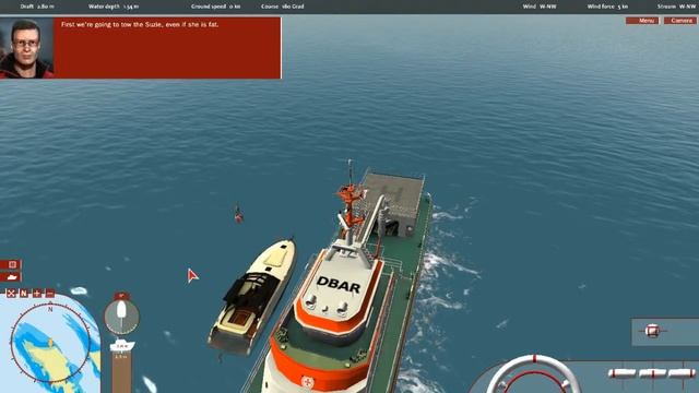| Ship Simulator MS & R | №4 І Плаваем по морю. смотреть онлайн