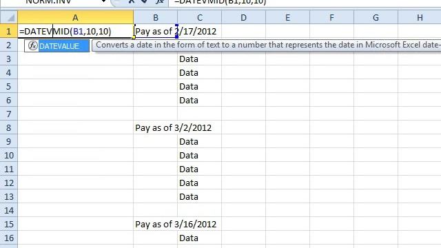 Excel - Separate Dates from Text: Episode 1520 смотреть онлайн
