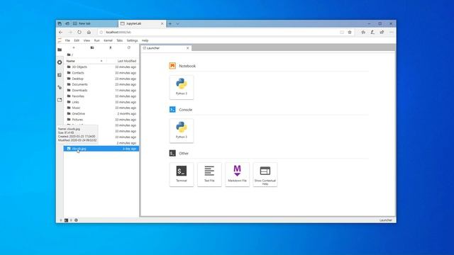 Getting Started with Python OpenCV in a JupyterLab Notebook смотреть онлайн