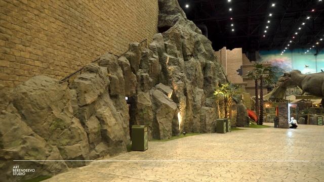 ИСКУССТВЕННЫЕ СКАЛЫ И КАМНИ В ОФОРМЛЕНИИ ПАРКА РАЗВЛЕЧЕНИЙ | ART BERENDEEVO STUDIO смотреть онлайн