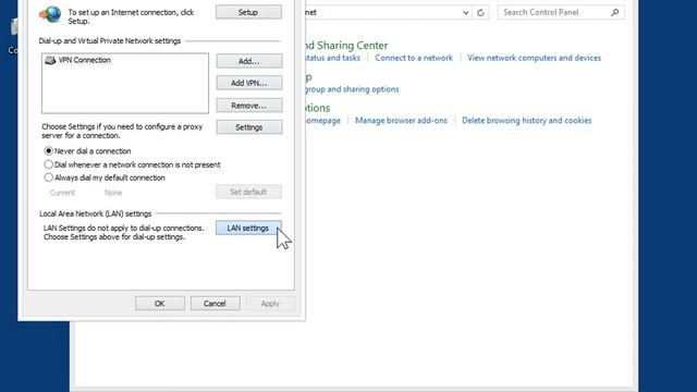 Windows 8.0 Professional - Configure LAN Settings смотреть онлайн